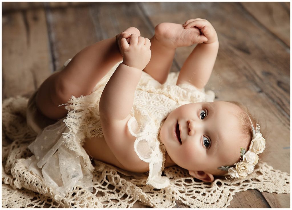 Vintage baby hot sale photoshoot