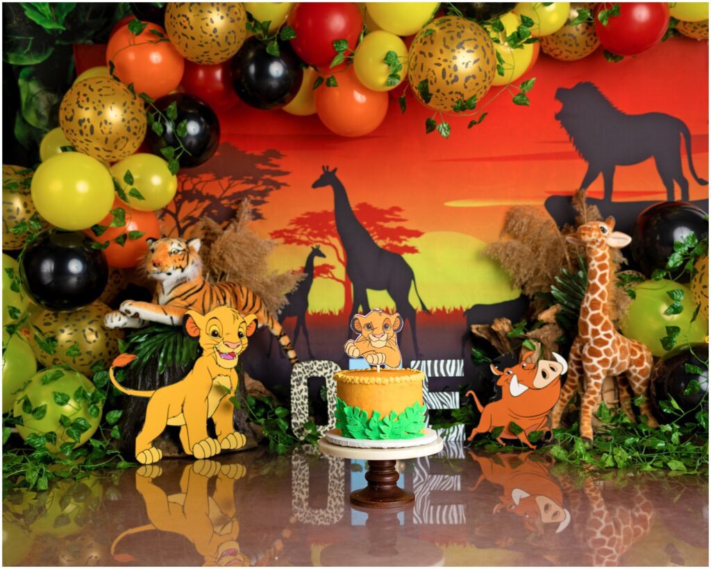 Lion King Cake Smash First Birthday Connecticut Photographer, Weschester County Photographer New York