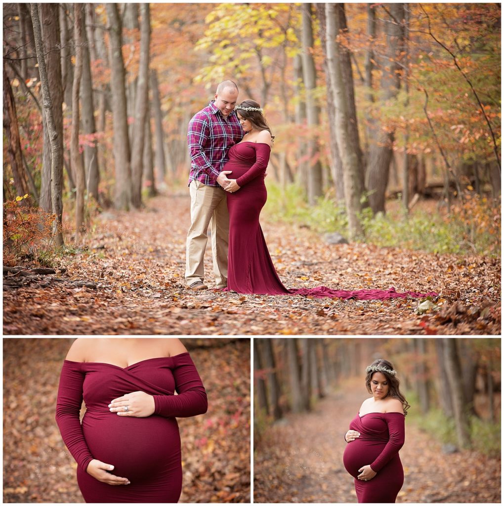 Stunning Fall Maternity Session - Connecticut Photographer